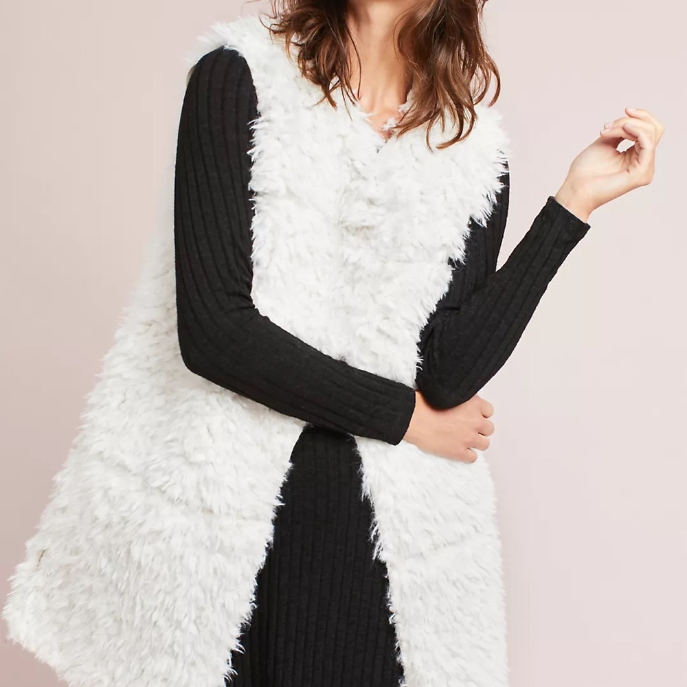 Michael Stars Faux Fur Reversible Vest